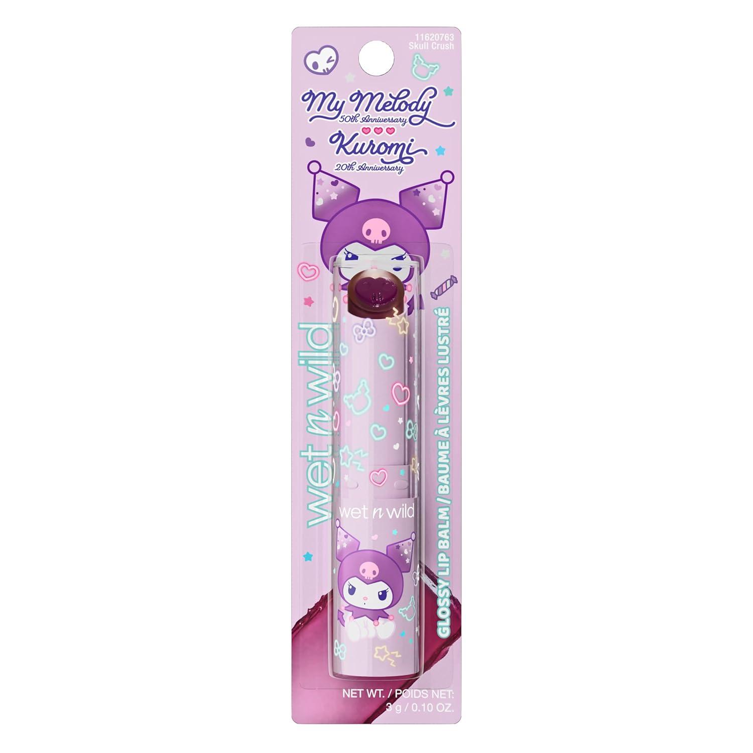 wet n wild My Melody and Kuromi Glossy Lip Balm – Skull Crush