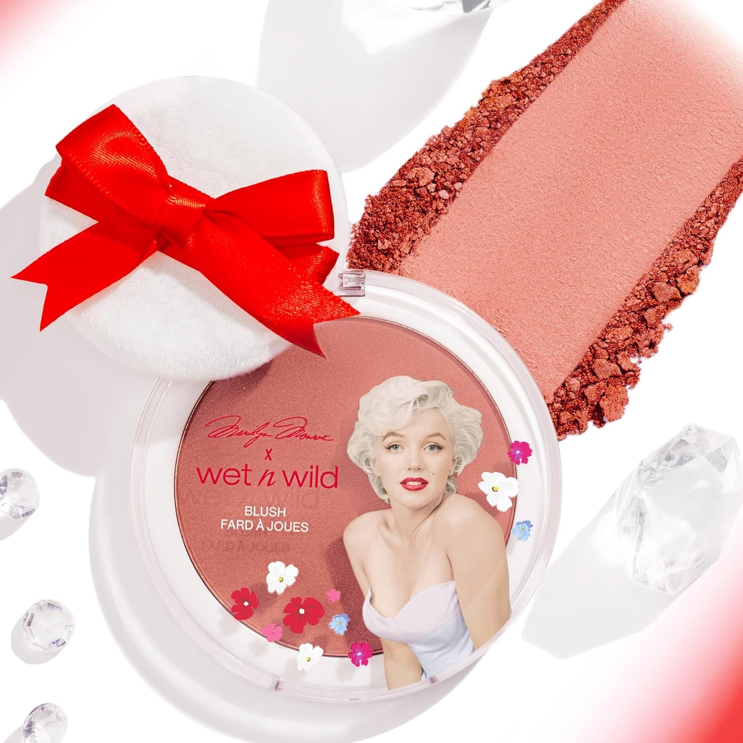 wet n wild Hello Kitty Ombre Blush, Buildable, Blendable Customizable Color, New Gradient Formula, Cruelty-Free & Vegan – Cotton Candy(Rose)