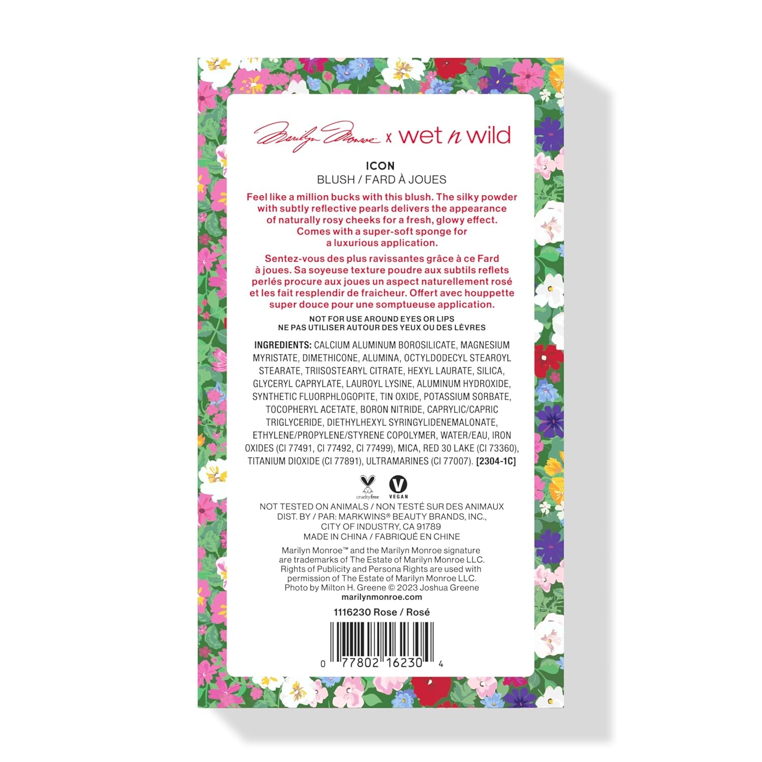 wet n wild Hello Kitty Ombre Blush, Buildable, Blendable Customizable Color, New Gradient Formula, Cruelty-Free & Vegan – Cotton Candy(Rose)