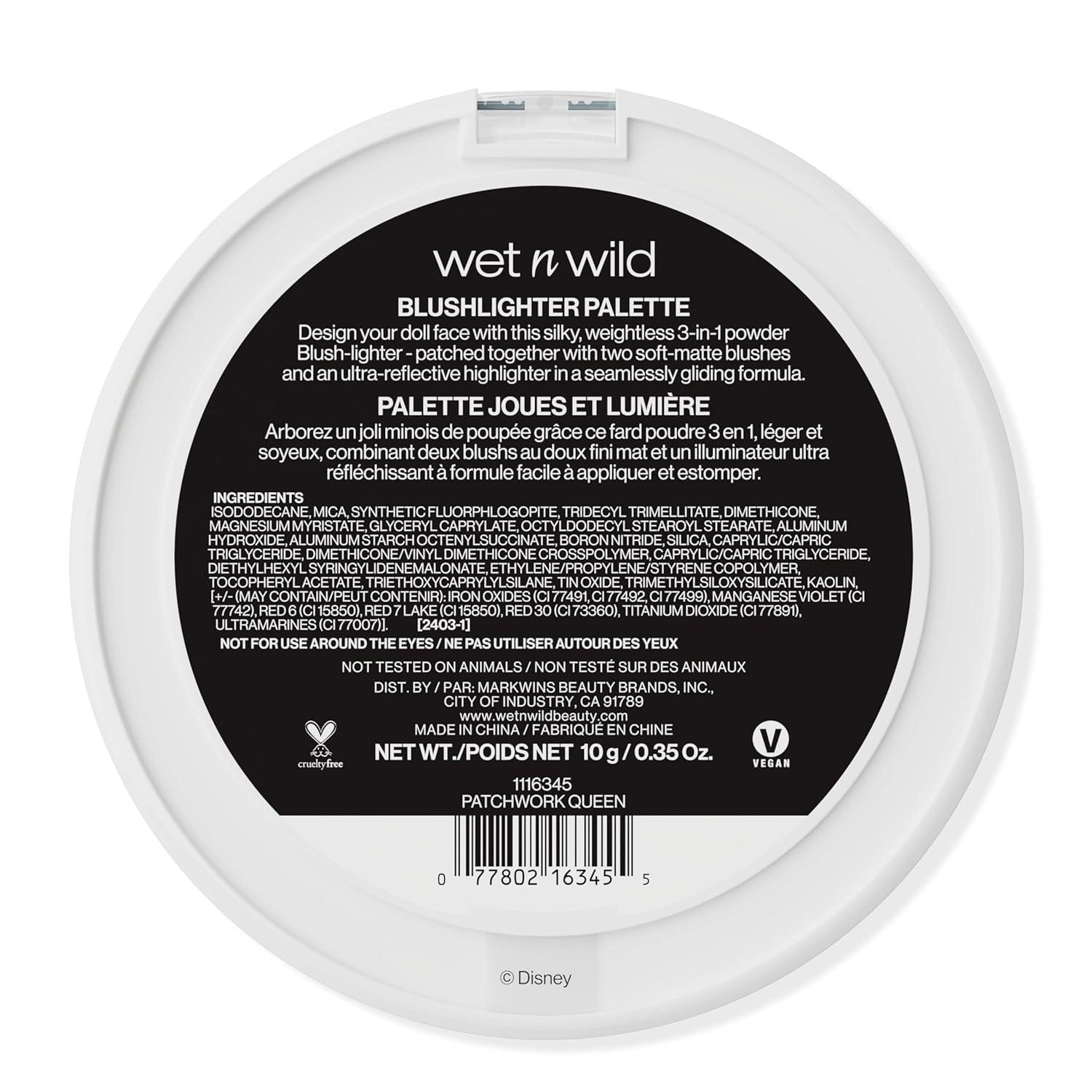 wet n wild Marilyn Monroe Collection Icon Blush – Velvety Pearlescent Powder Blush, Buildable & Blendable Formula Infused with Vitamin E, Includes Sponge Applicator, Cruelty-Free – Rose(Multicolor)