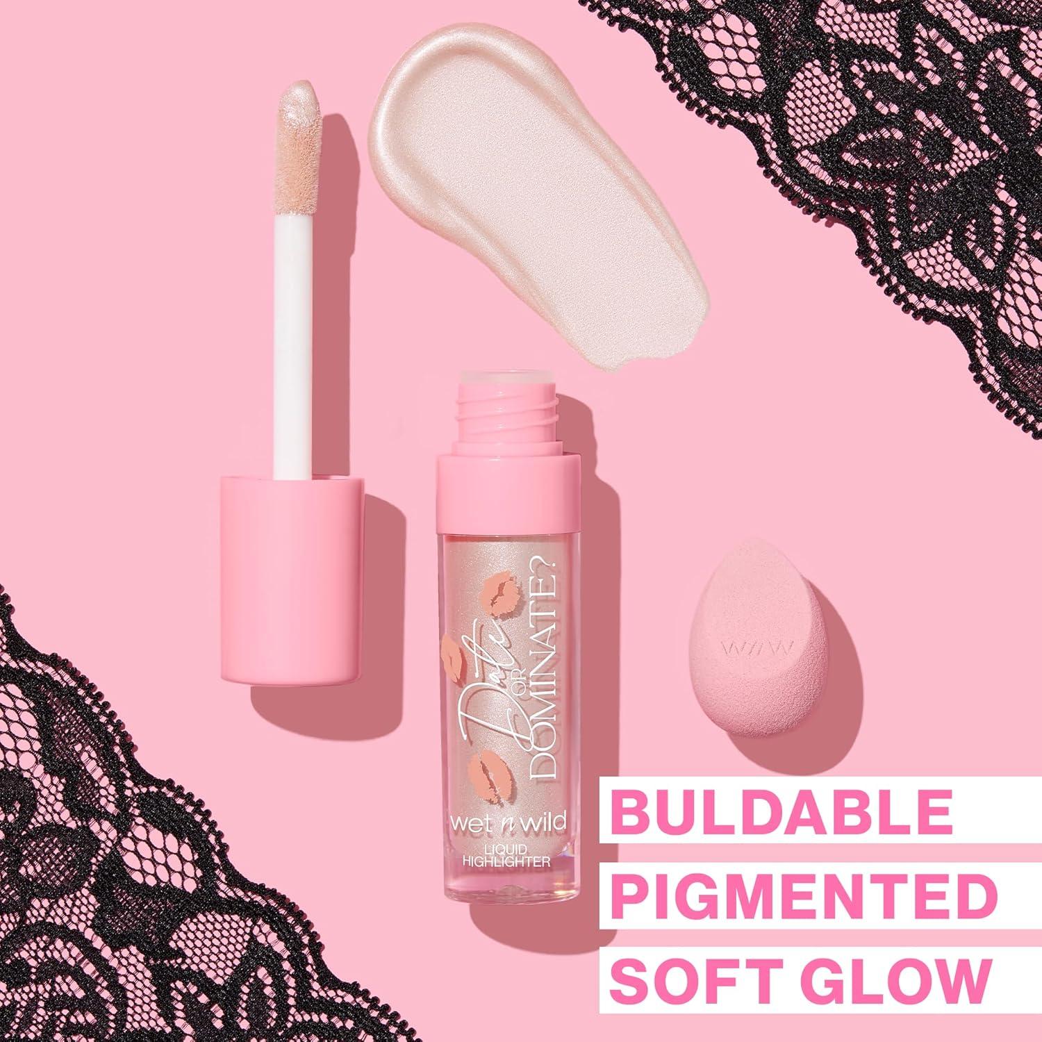 wet n wild Date Or Dominate Liquid Highlighter & Sponge Set