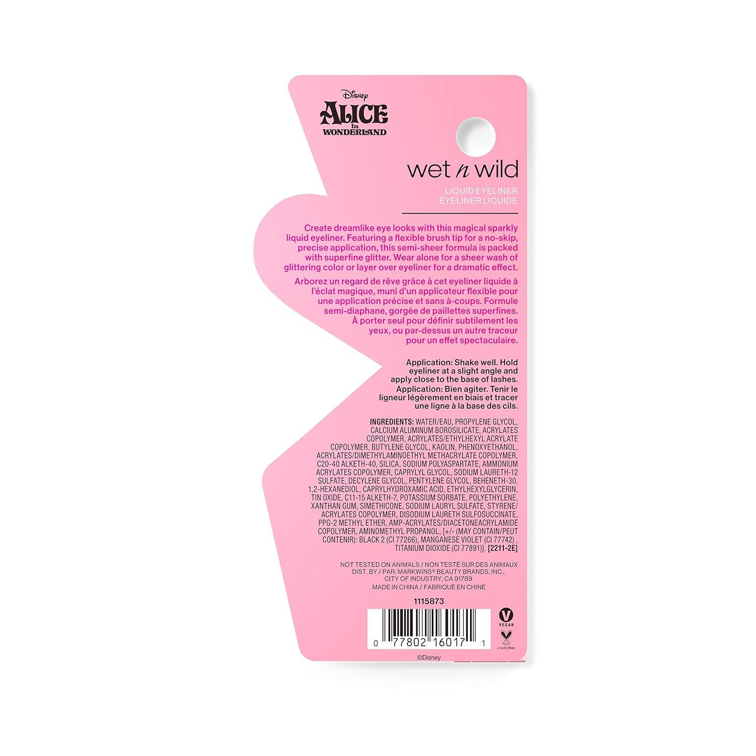 wet n wild Out Of Time Liquid Eyeliner Alice In Wonderland Collection(Out Of Time)