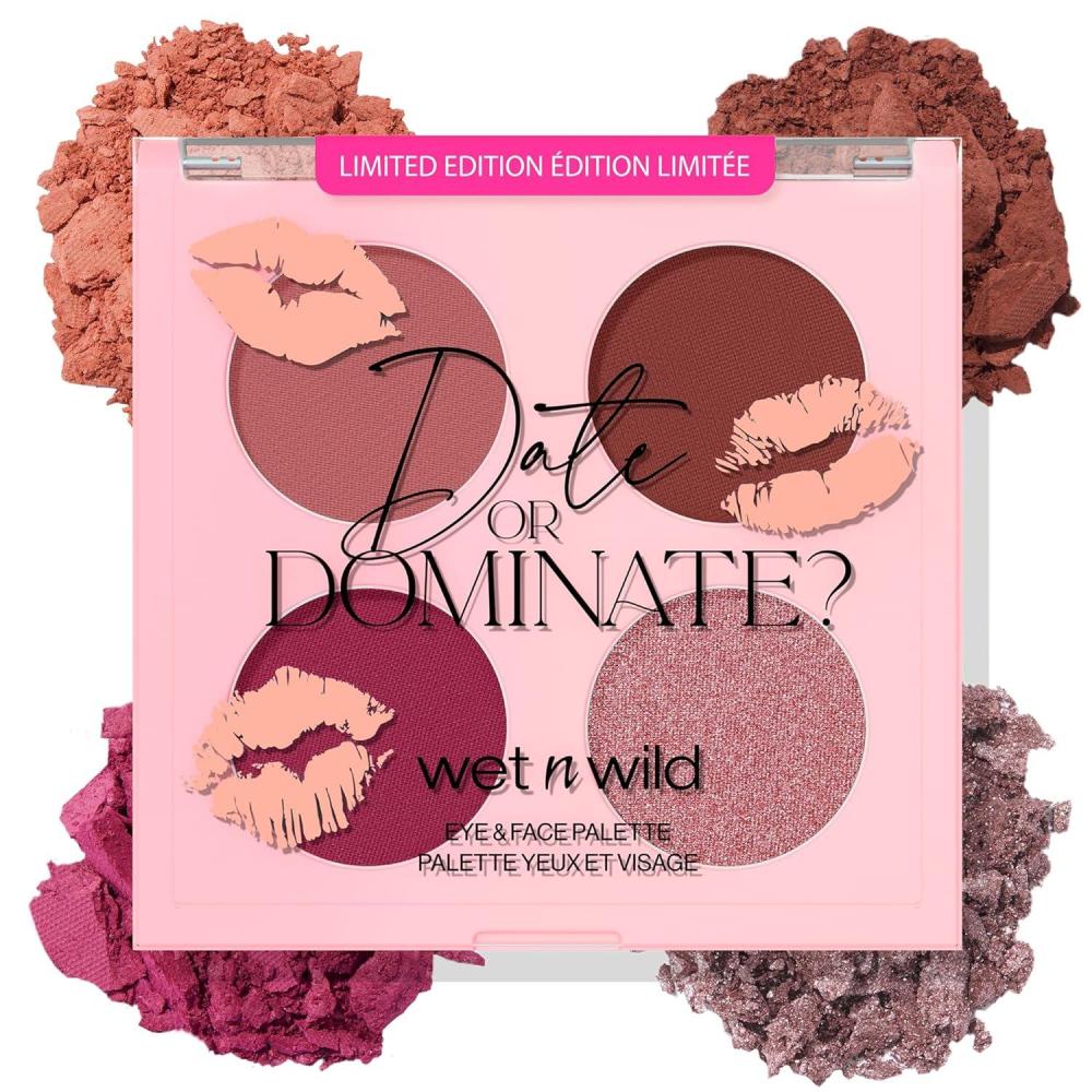 wet n wild Date Or Dominate Eye & Face Palette – Perfect Date(Perfect Date)