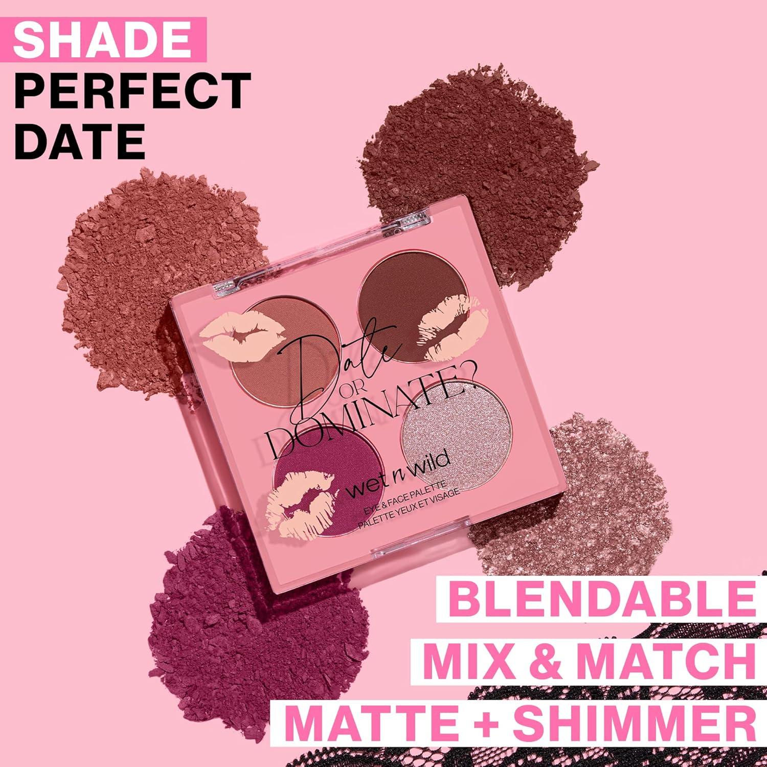 wet n wild Date Or Dominate Eye & Face Palette – Perfect Date(Perfect Date)