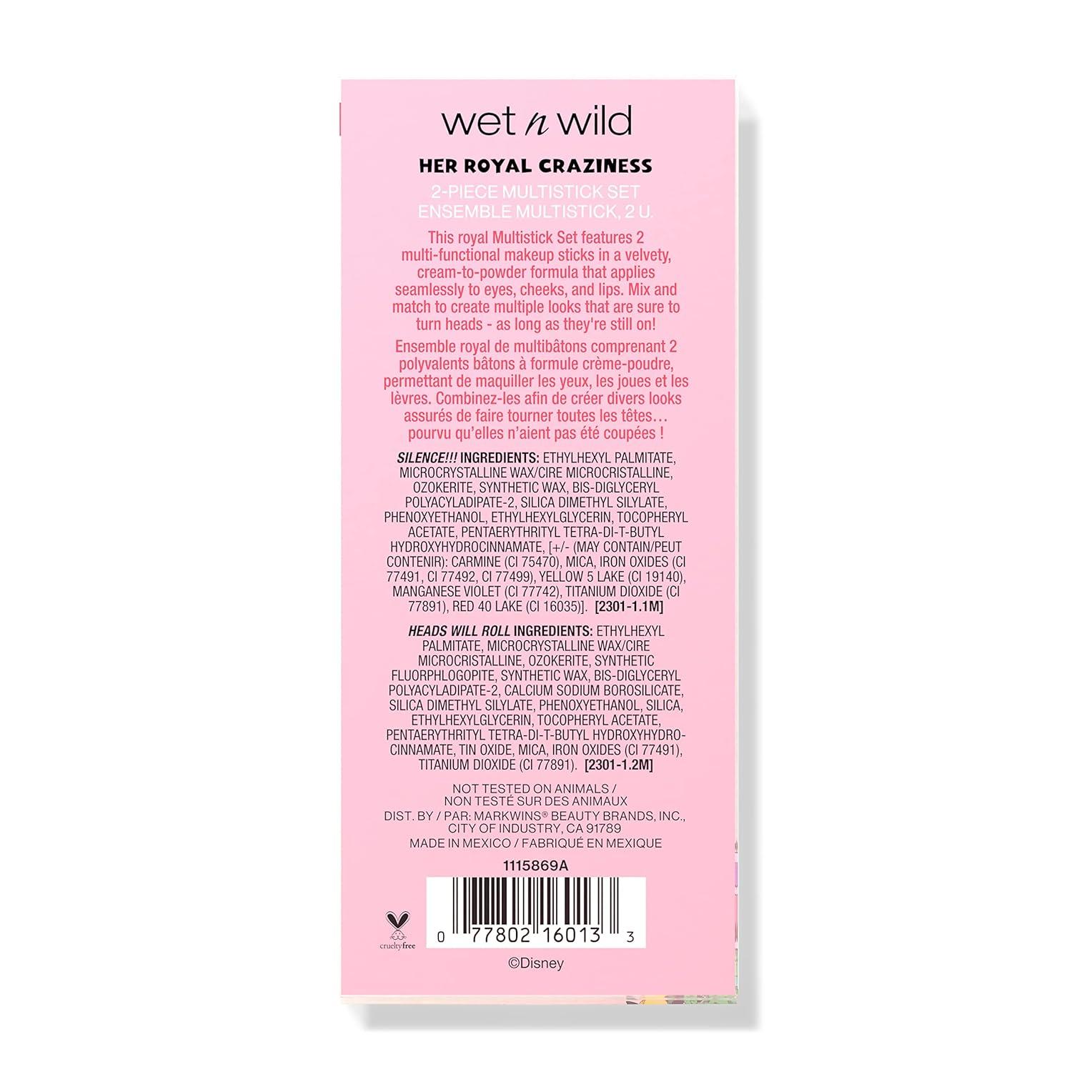 wet n wild Her Royal Craziness 2-Piece Multistick Set Alice In Wonderland Collection