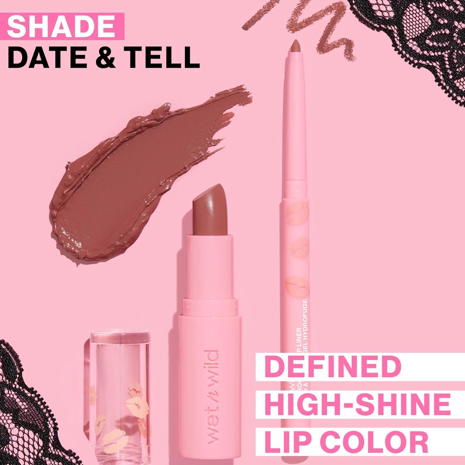 wet n wild Date Or Dominate Lipstick & Liner Set – Dominate And Burn(Date & Tell)