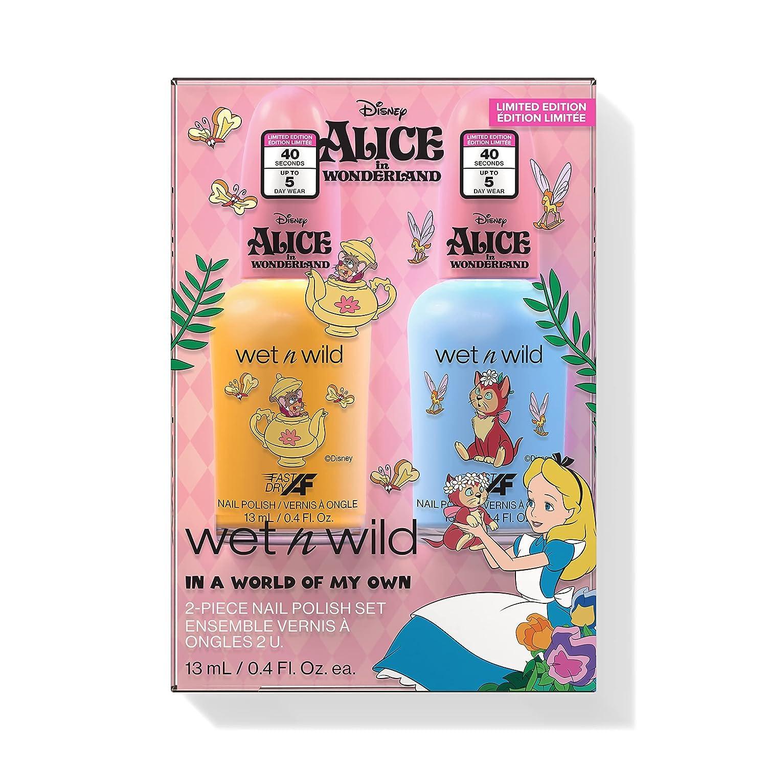wet n wild In A World Of My Own 2-Piece Nail Polish Set Alice In Wonderland Collection