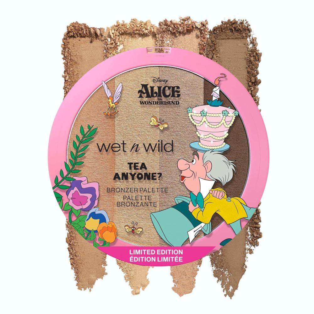 wet n wild Tea Anyone Bronzer Palette Alice In Wonderland Collection(Tea Anyone Bronzer Palette)