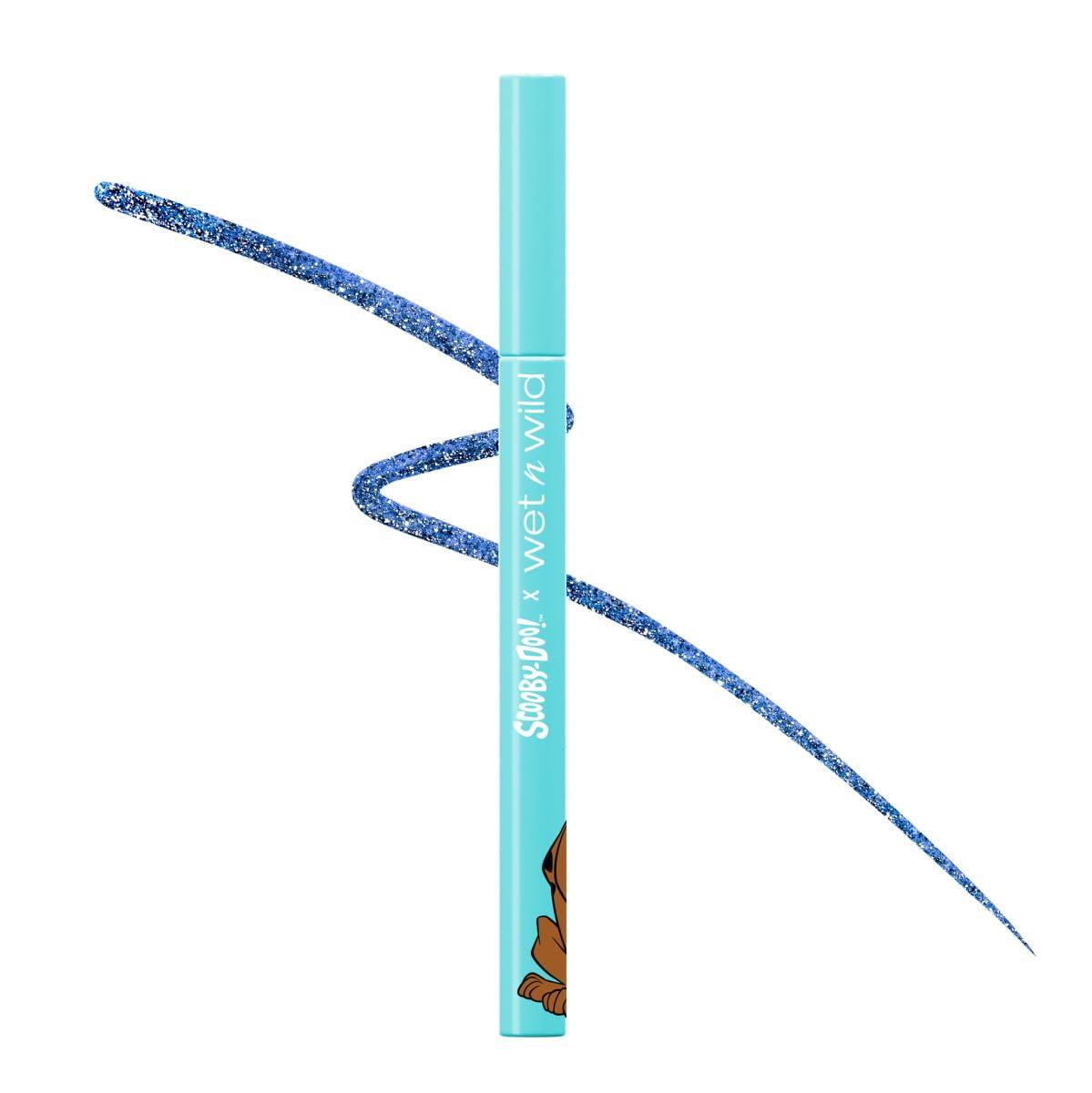 wet n wild Scooby Doo Old School Swag Shimmer Liquid Eyeliner – Glitter-Infused Formula for Bold Eye Looks, Easy Glide Precision Tip, Cruelty-Free & Vegan – Let’s Split Up