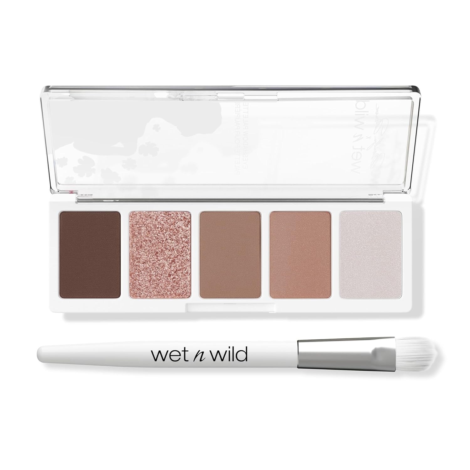 wet n wild Marilyn Monroe Collection Icon Eyeshadow & Brush Set, Buildable & Blendable Multifunctional Seamless Application, Cruelty-Free & Vegan Feathery Soft Bristles