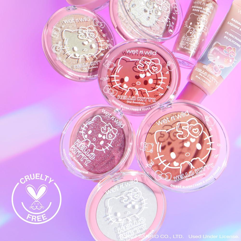 wet n wild Chameleon Chrome Highlighter, Dynamic Color Shift, Liquid-to-Baked Texture, Customizable Luminous Radiance, Cruelty-Free – Venus Swing(Cheerleader)