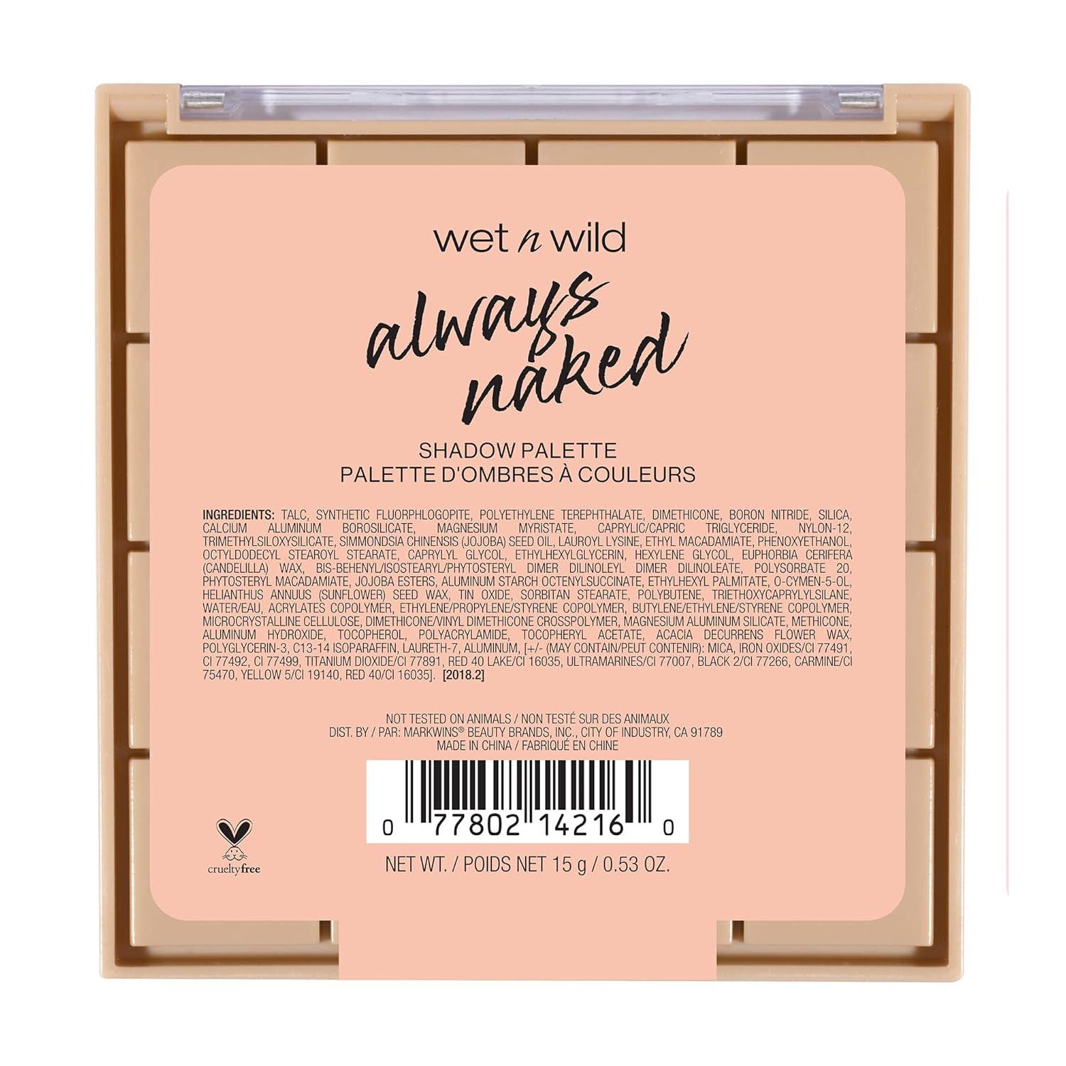 wet n wild Always Blushin’ Palette Always Blushin’ 1114217(Always Naked)