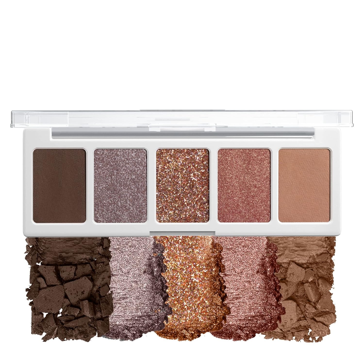 wet n wild Color Icon Eyeshadow Makeup 5 Pan Palette, Matte, Shimmer, Metallic, Long Wearing, Rich Buttery Pigment, Cruelty Free – Full Bloomin'(Camo-flaunt)