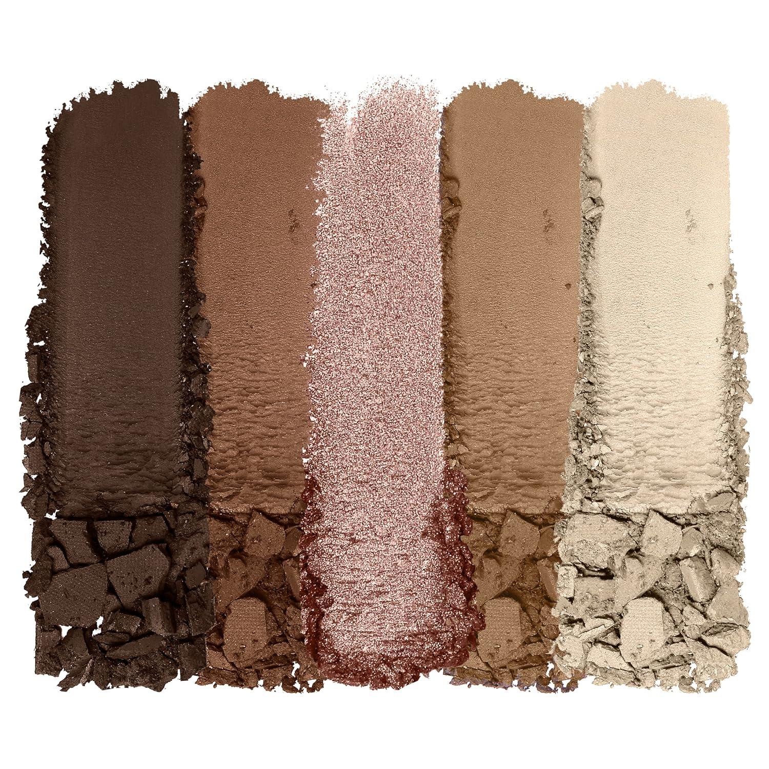 wet n wild Color Icon Eyeshadow Makeup 5 Pan Palette, Matte, Shimmer, Metallic, Long Wearing, Rich Buttery Pigment, Cruelty Free – Walking On Eggshells(1 Count (Pack of 1))