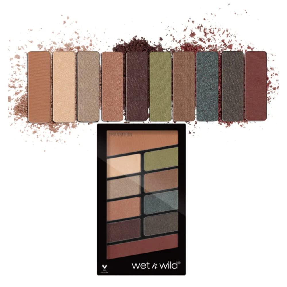 wet n wild Color Icon Eyeshadow Makeup 5 Pan Palette, Matte, Shimmer, Metallic, Long Wearing, Rich Buttery Pigment, Cruelty Free – Walking On Eggshells(0.3 Ounce (Pack of 1))