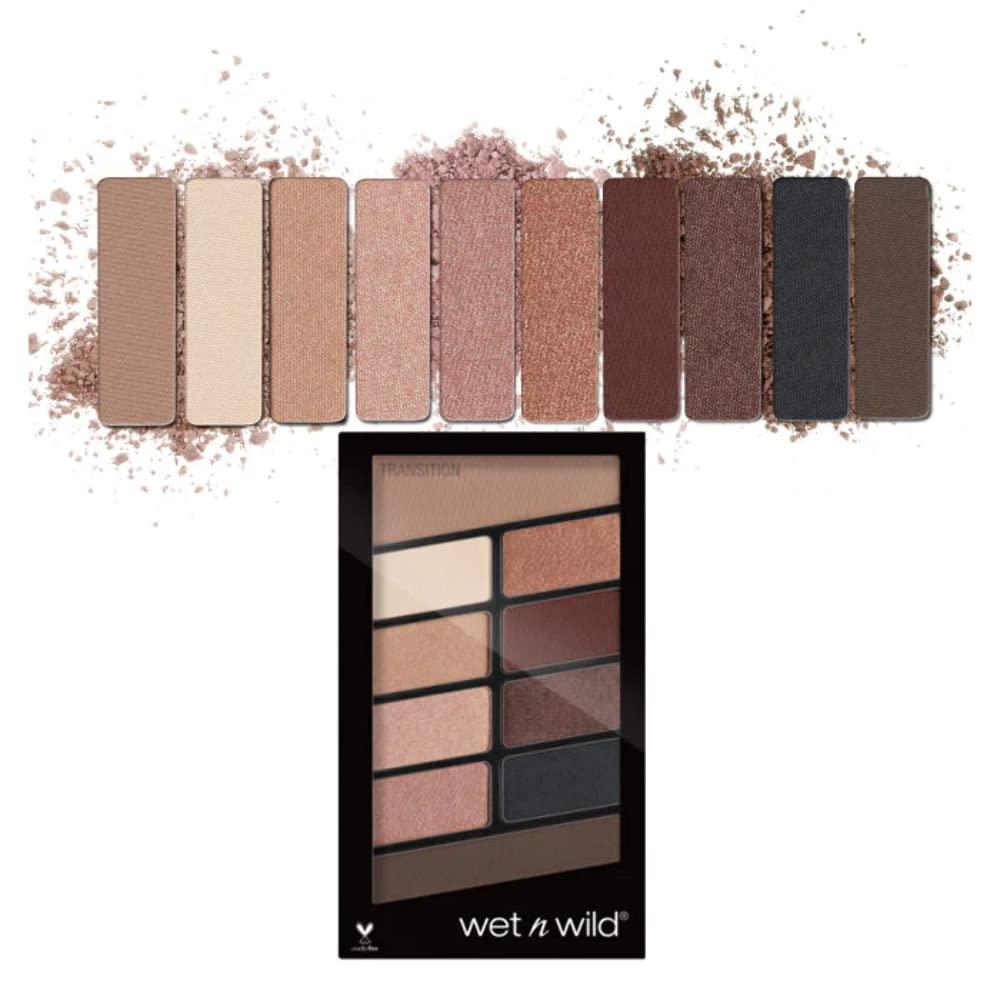 wet n wild Color Icon Eyeshadow Makeup 5 Pan Palette, Matte, Shimmer, Metallic, Long Wearing, Rich Buttery Pigment, Cruelty Free – Walking On Eggshells(0.3 Ounce (Pack of 1))