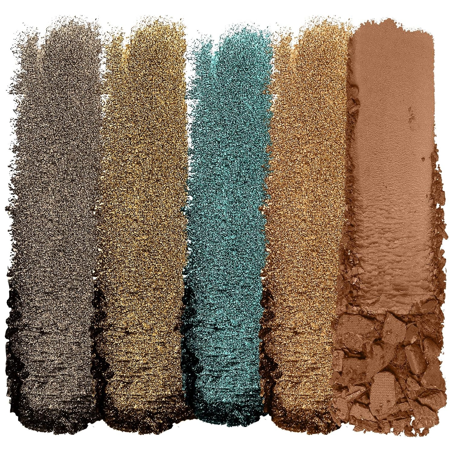 wet n wild Color Icon Eyeshadow Makeup 5 Pan Palette, Matte, Shimmer, Metallic, Long Wearing, Rich Buttery Pigment, Cruelty Free – Full Bloomin'(My Lucky Charm)