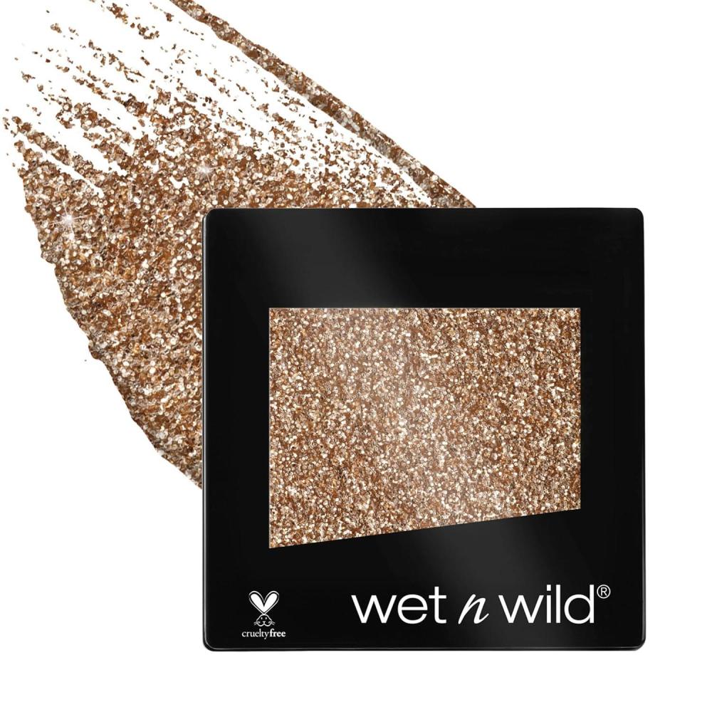 wet n wild C353B Color icon glitter single, 0.05 Ounce, Spiked(Brass (Carded))