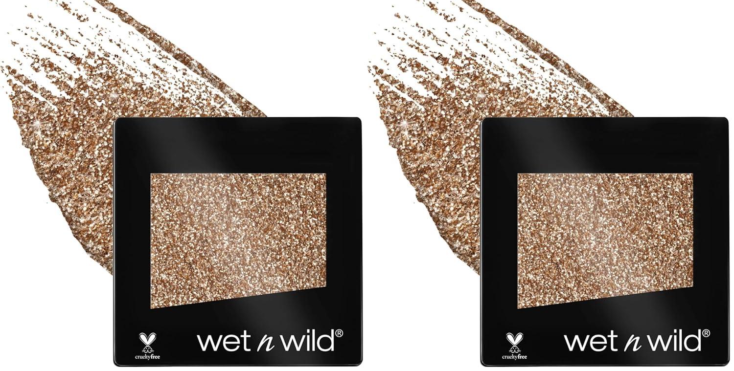 wet n wild C353B Color icon glitter single, 0.05 Ounce, Spiked(Brass (Carded))