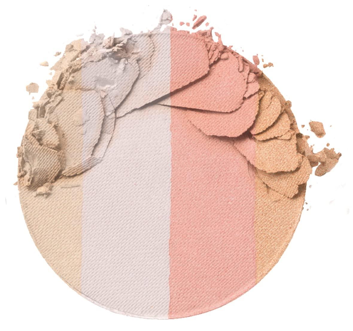 wet n wild MegaGlo Illuminating Blush Makeup Powder Palette, Catwalk Pink, Highlighter Face Make Up(0.41 Ounce (Pack of 1))