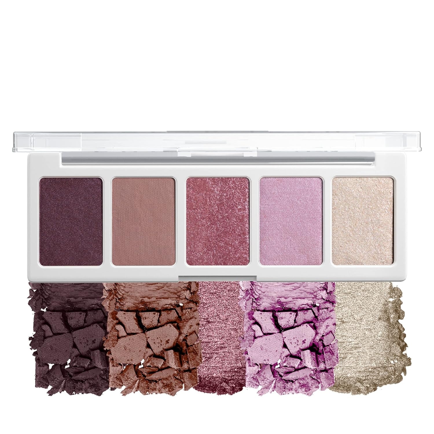 wet n wild Color Icon Eyeshadow Makeup 5 Pan Palette, Matte, Shimmer, Metallic, Long Wearing, Rich Buttery Pigment, Cruelty Free – Full Bloomin'(Petalette)