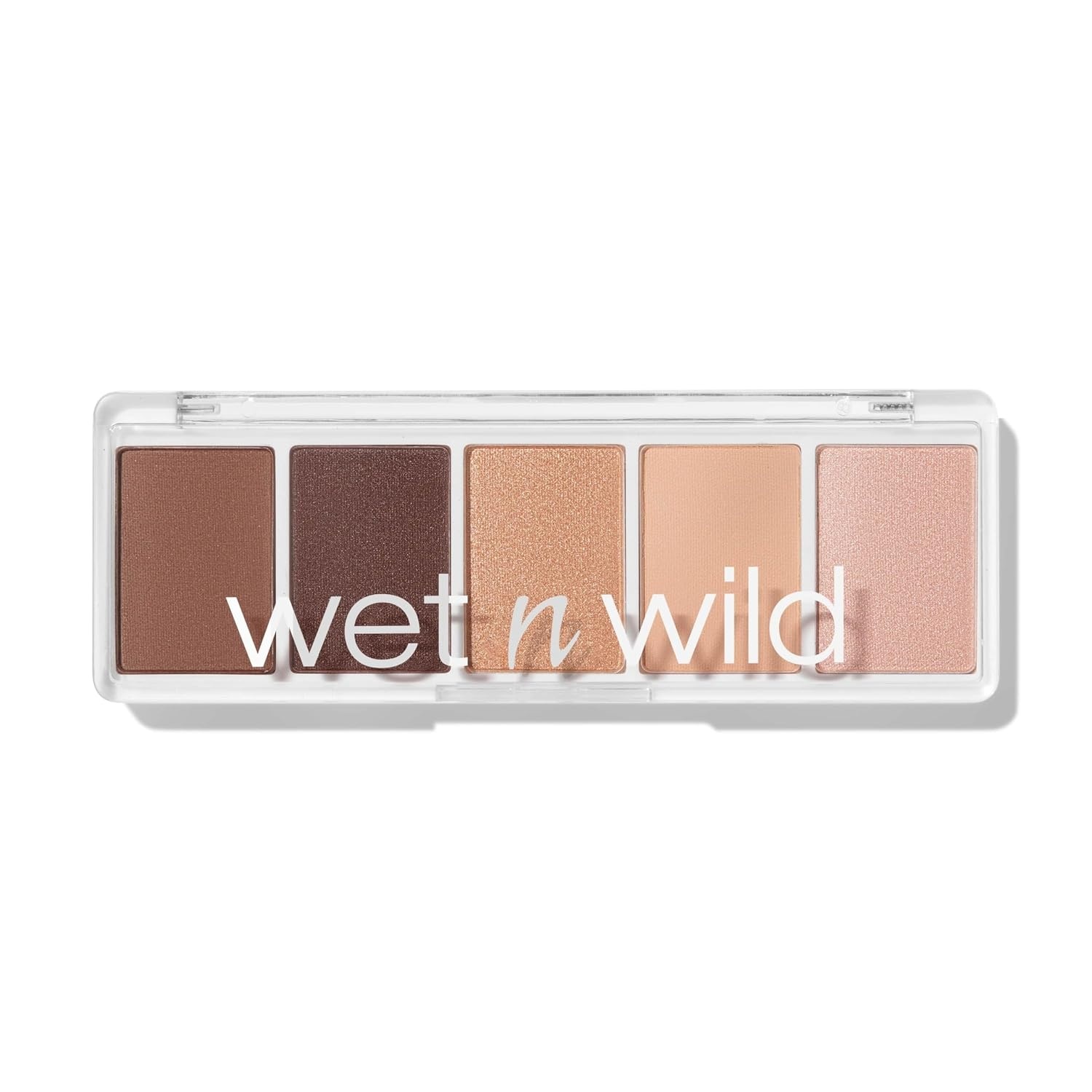 wet n wild Color Icon Eyeshadow Makeup 5 Pan Palette, Matte, Shimmer, Metallic, Long Wearing, Rich Buttery Pigment, Cruelty Free – Full Bloomin'(Gold Whip)