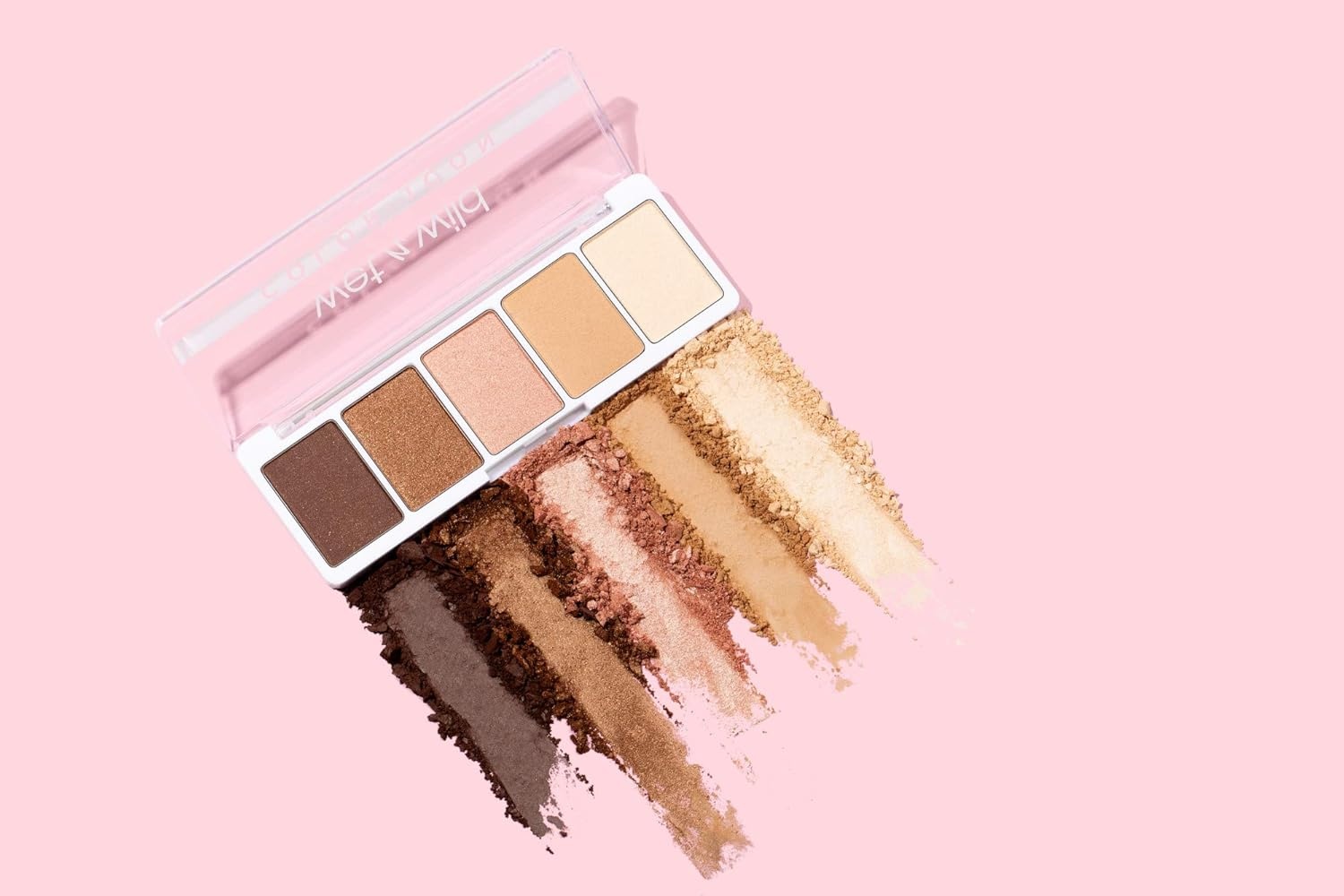 wet n wild Color Icon Eyeshadow Makeup 5 Pan Palette, Matte, Shimmer, Metallic, Long Wearing, Rich Buttery Pigment, Cruelty Free – Full Bloomin'(Brown Walking On Eggshells)