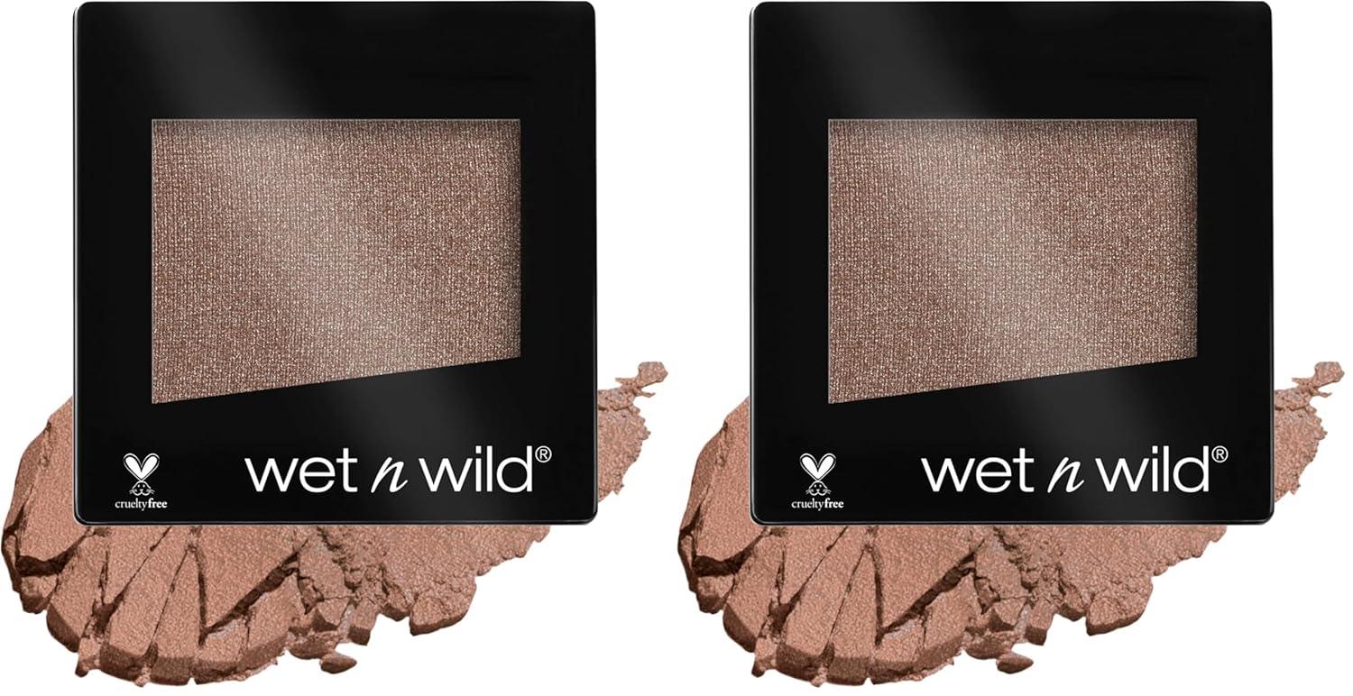 wet n wild Color Icon Eyeshadow – Ultra-Pigmented, Vitamin E Infused for a Silky-Smooth Moisturizing Application, Cruelty-Free & Vegan – Brulee(Nutty)
