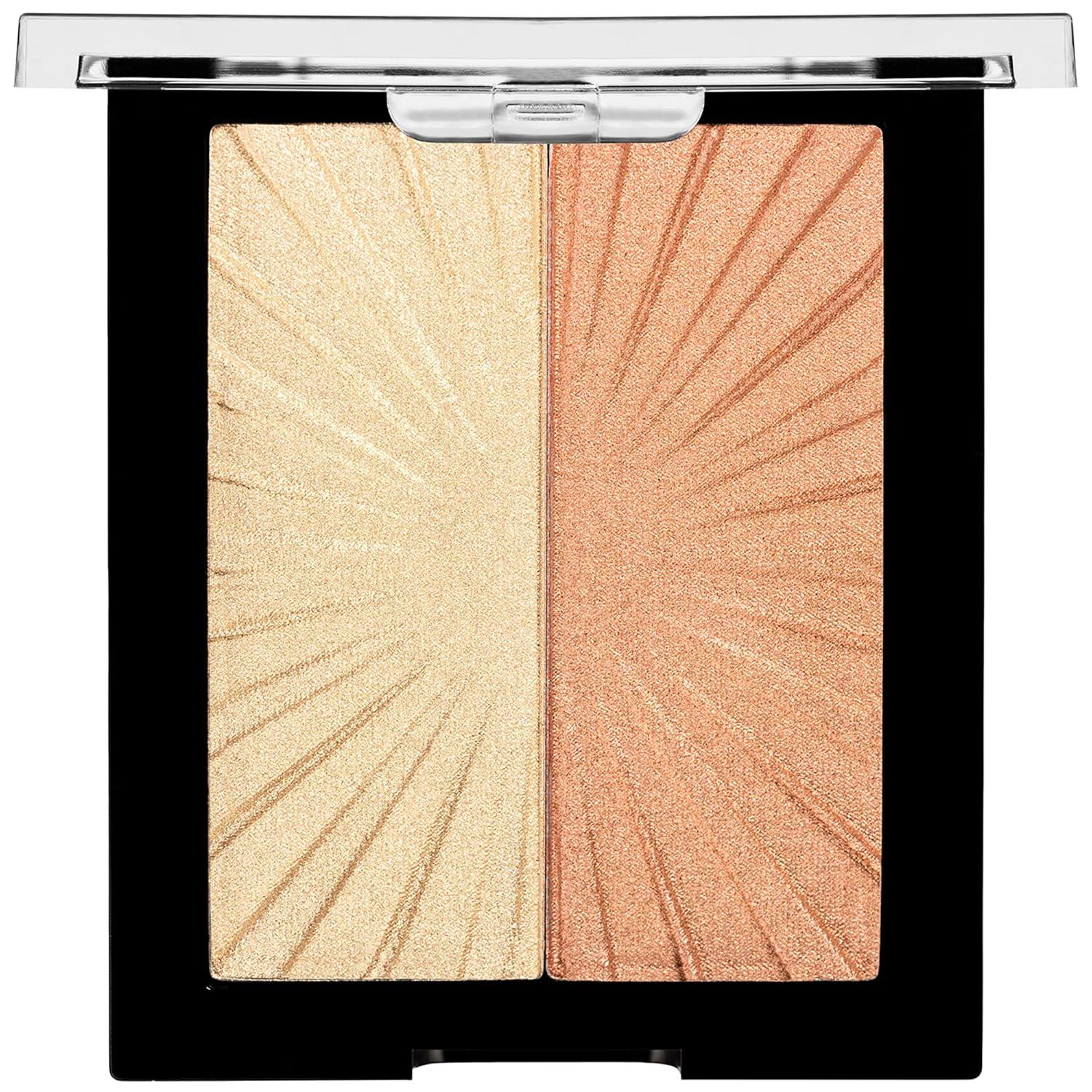 Wet n Wild MegaGlo Blushlighter, Blendable Blush & Highlighter Set, Shimmery Metallic Finish, Highlight Bling(1- I Met Someone)