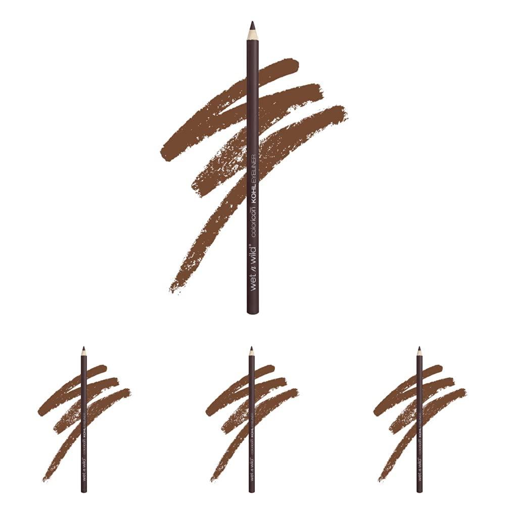 wet n wild Color Icon Kohl Eyeliner Pencil – Rich Hyper-Pigmented Color, Smooth Creamy Application, Long-Wearing Matte Finish Versatility, Cruelty-Free – Baby’s Got Black(Simma Brown Now )