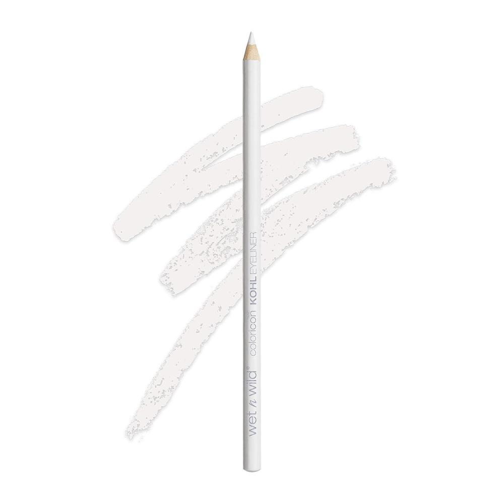 wet n wild Color Icon Kohl Eyeliner Pencil – Rich Hyper-Pigmented Color, Smooth Creamy Application, Long-Wearing Matte Finish Versatility, Cruelty-Free – Baby’s Got Black(You’re Always White )