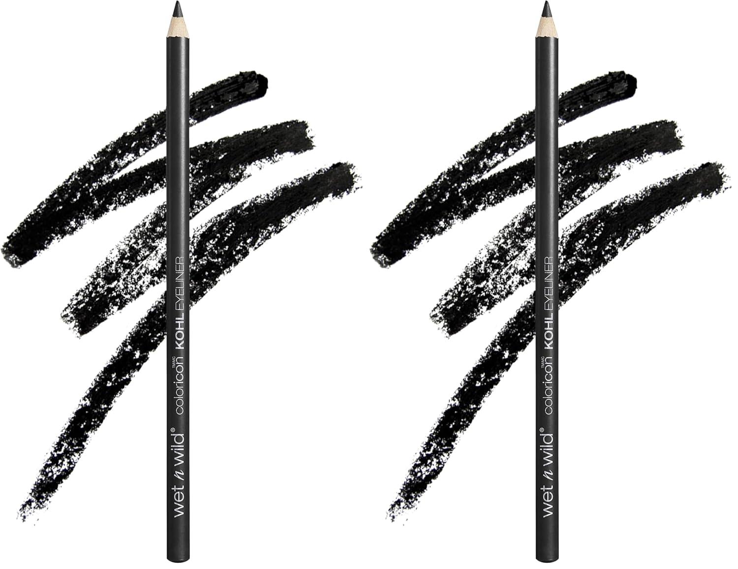 wet n wild Color Icon Kohl Eyeliner Pencil – Rich Hyper-Pigmented Color, Smooth Creamy Application, Long-Wearing Matte Finish Versatility, Cruelty-Free – Baby’s Got Black(Baby’s Got Black)