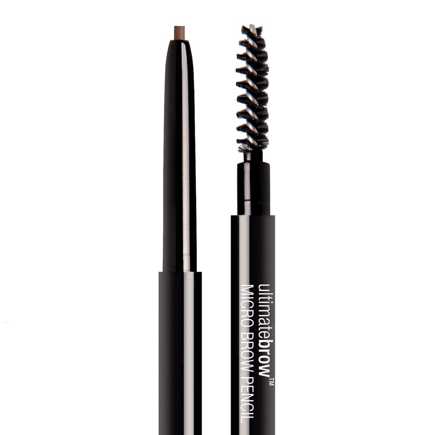 wet n wild Ultimate Brow Micro Eyebrow Retractable Pencil, Brunette, Ultra Fine 1.5mm Tip, Draws Tiny Brow Hairs