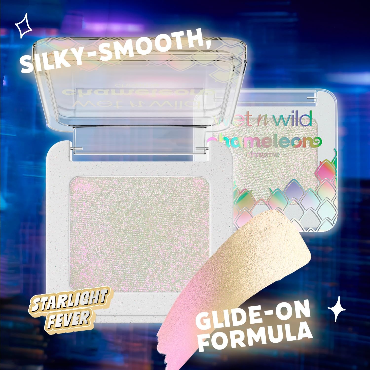 wet n wild Chameleon Chrome Eyeshadow – Lunar Voltage(Starlight Fever)