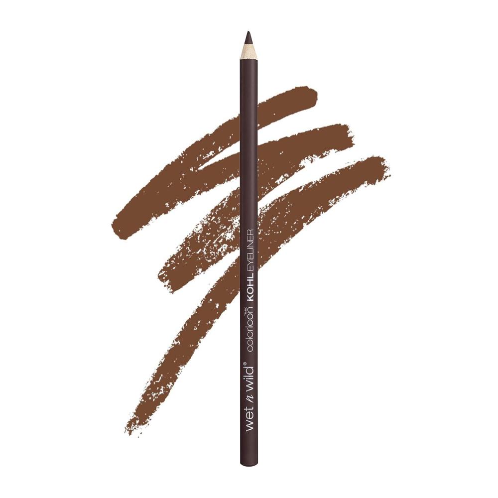 wet n wild Color Icon Kohl Eyeliner Pencil – Rich Hyper-Pigmented Color, Smooth Creamy Application, Long-Wearing Matte Finish Versatility, Cruelty-Free – Taupe of the Mornin'(Simma Brown Now )