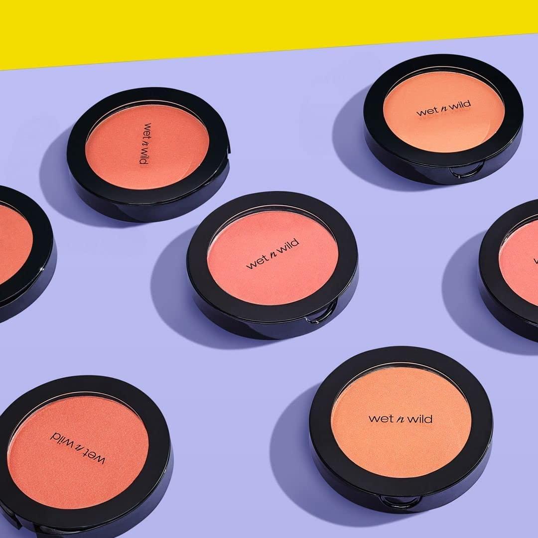 wet n wild Color Icon Blush, Effortless Matte Natural Sheer Glow & Seamless Blend, Luxuriously Infused Smooth Jojoba Oil, Cruelty-Free & Vegan – Pinch Me Pink