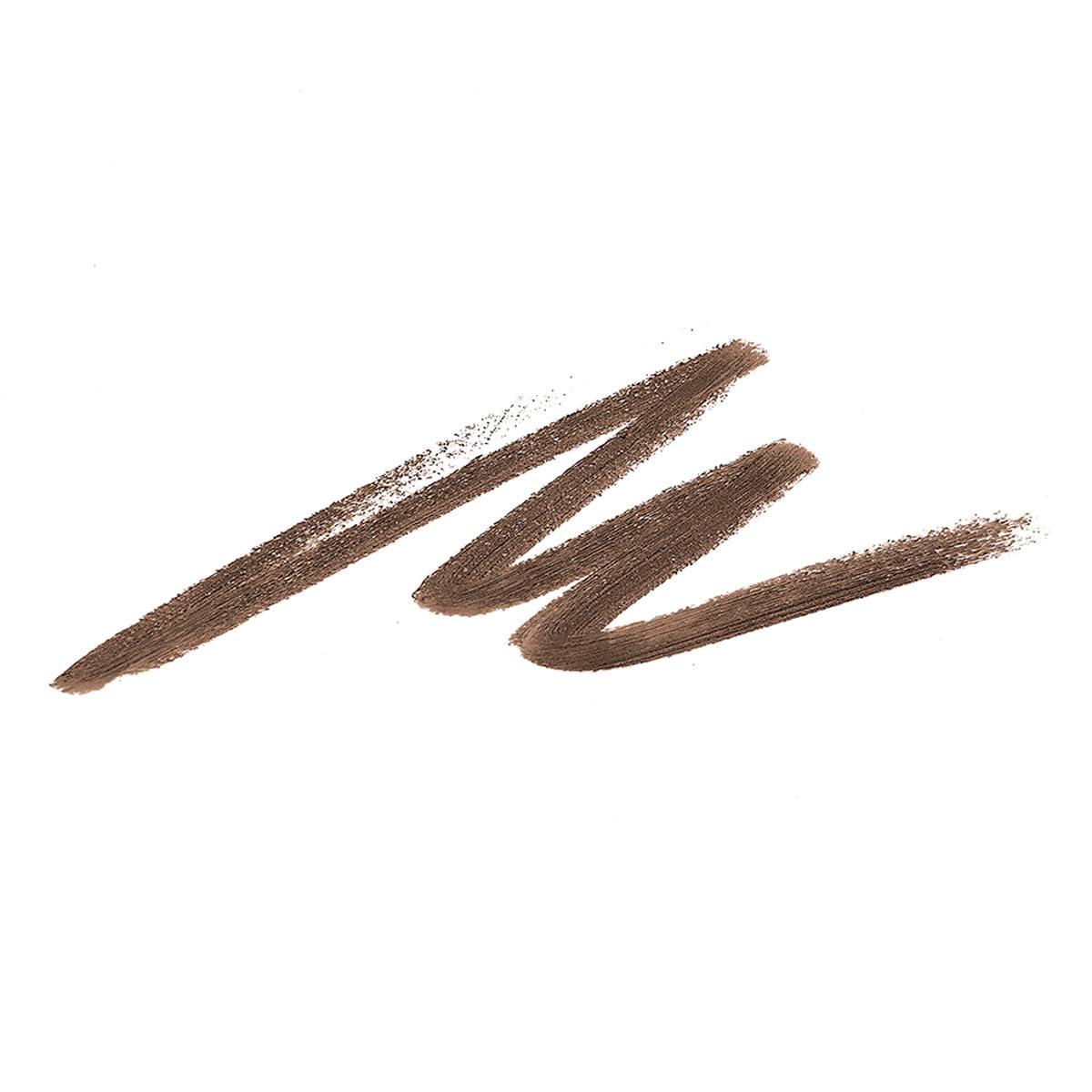 wet n wild Ultimate Eyebrow Retractable Definer Pencil, Medium Brown, Dual-Sided Brow Brush, Fine Tip, Shapes, Defines, Fills Brow Makeup(Medium Brown)