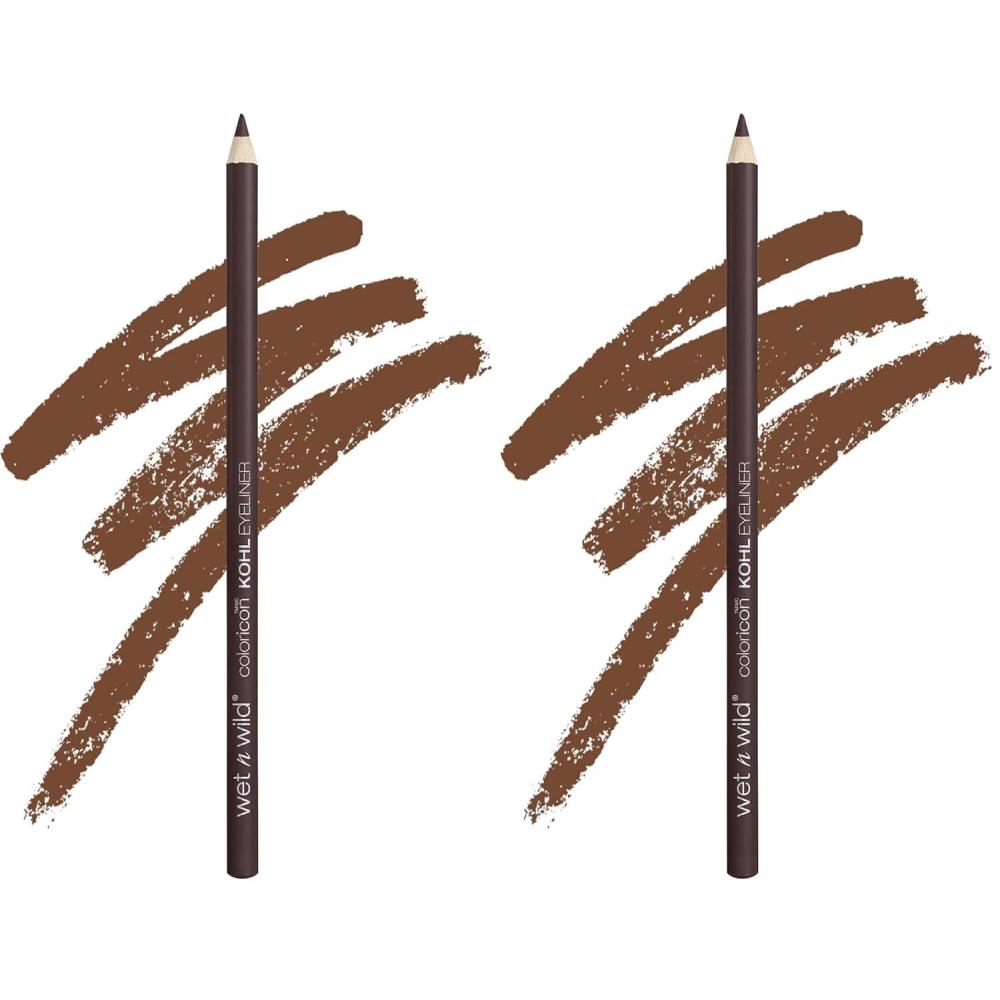 wet n wild Color Icon Kohl Eyeliner Pencil – Rich Hyper-Pigmented Color, Smooth Creamy Application, Long-Wearing Matte Finish Versatility, Cruelty-Free – Taupe of the Mornin'(Taupe of the Mornin)