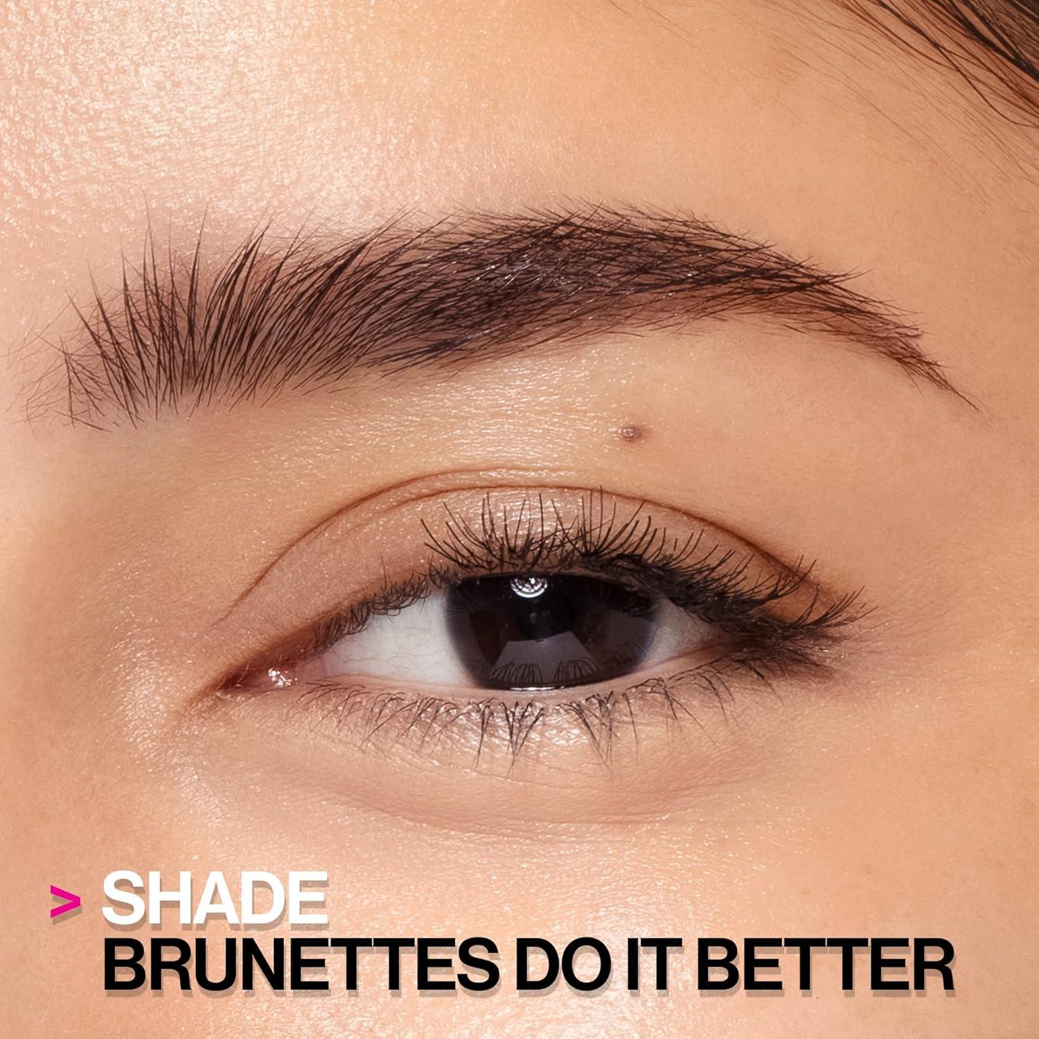 wet n wild Color Icon Brow Pencil, Brunettes Eyebrow, Dark Brown Eyebrow Pencil and Brush(Brunettes Do It Better – carded)