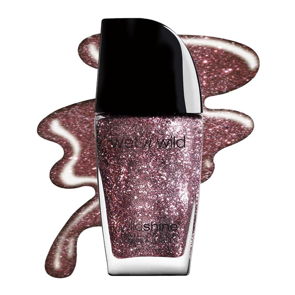 wet n wild Wild Shine Nail Polish, Clear Nail Protector(Sparked)