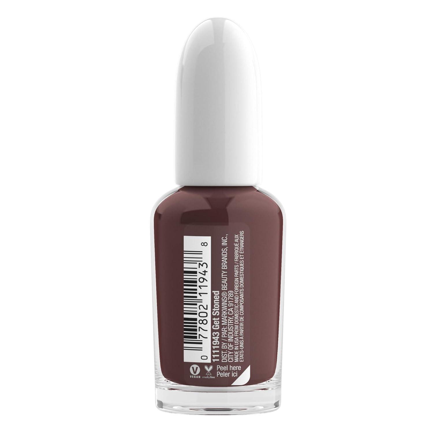 wet n wild Fast Dry AF Nail Polish, Quick 40 Second Dry Time, Long Lasting High-Shine – Red Light District(Get Stoned)