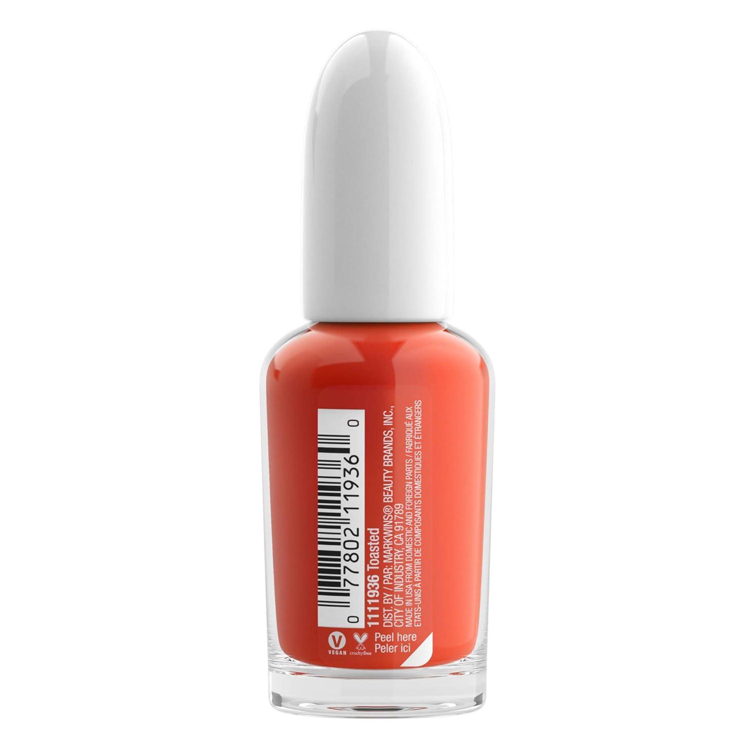 wet n wild Fast Dry AF Nail Polish, Quick 40 Second Dry Time, Long Lasting High-Shine – Red Light District(Toasted)