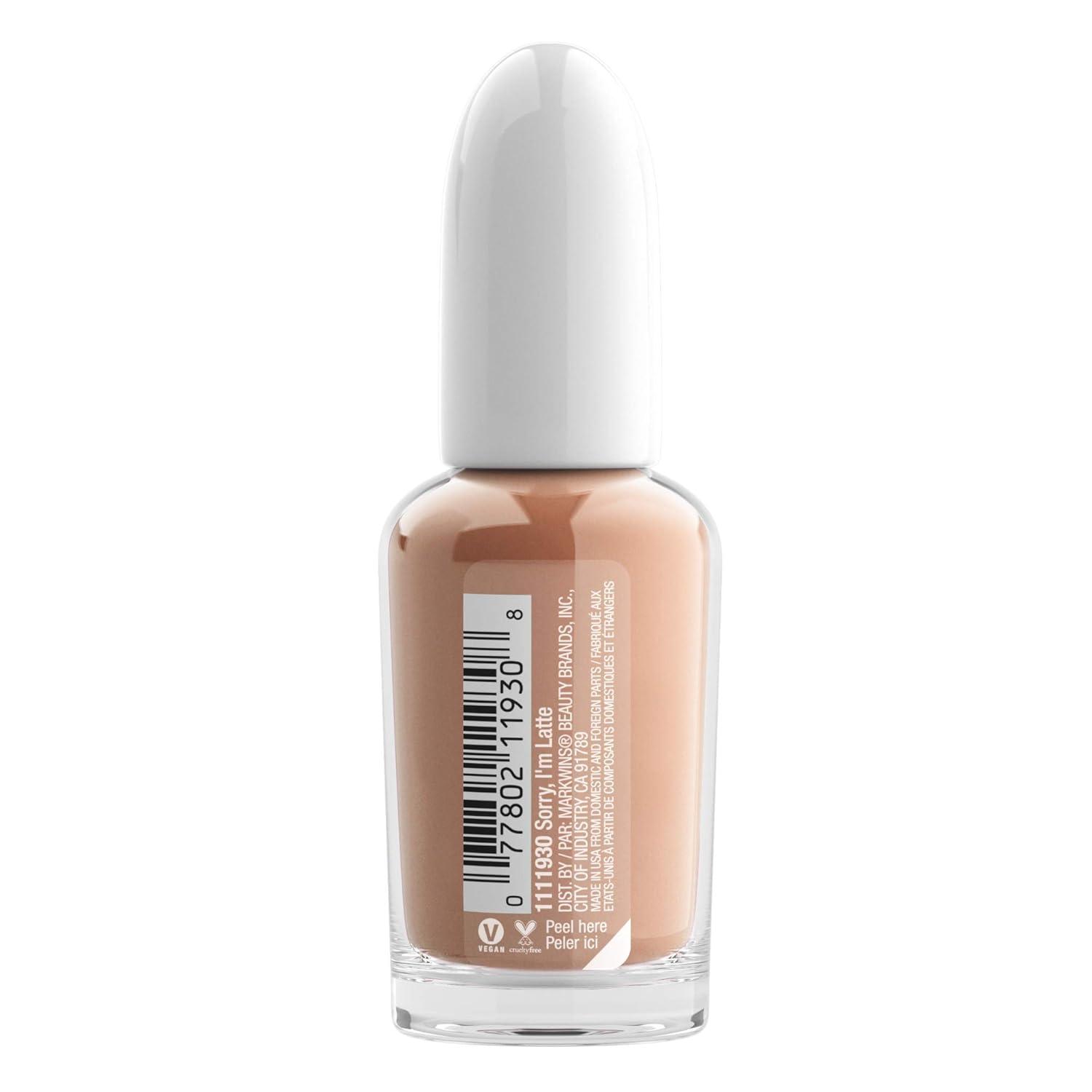wet n wild Fast Dry AF Nail Polish, Quick 40 Second Dry Time, Long Lasting High-Shine – Red Light District(Sorry  I’m Latte)