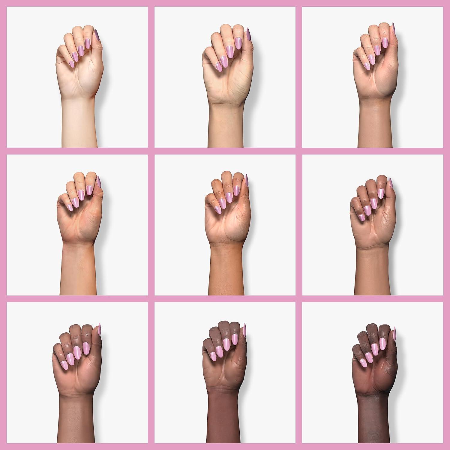 wet n wild Fast Dry AF Nail Polish, Quick 40 Second Dry Time, Long Lasting High-Shine – Red Light District(Cotton Candy)