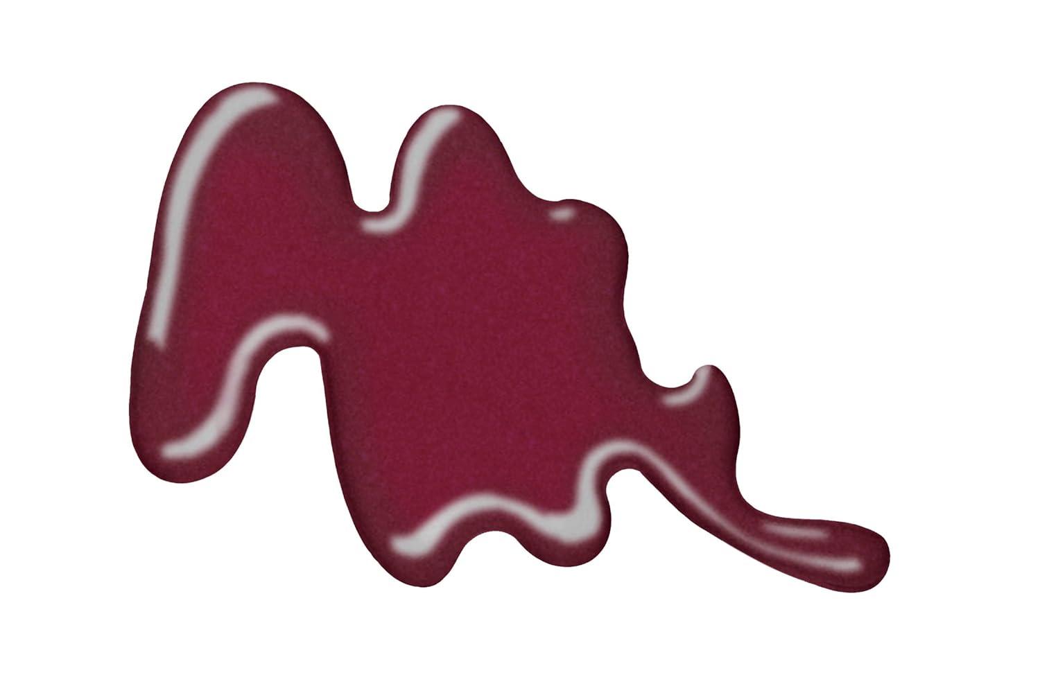 wet n wild Wild Shine Nail Polish, Clear Nail Protector(Burgundy Frost)