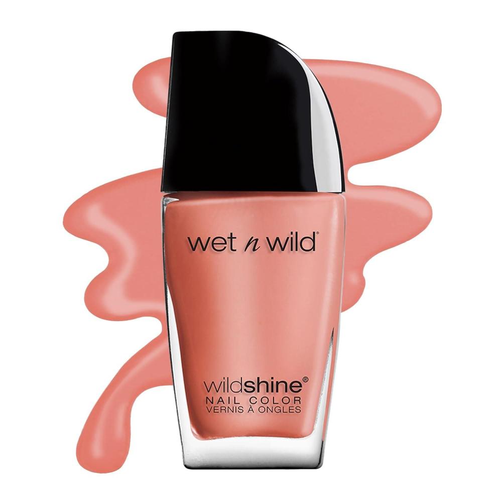 wet n wild Wild Shine Nail Polish, Clear Nail Protector(She Sells)