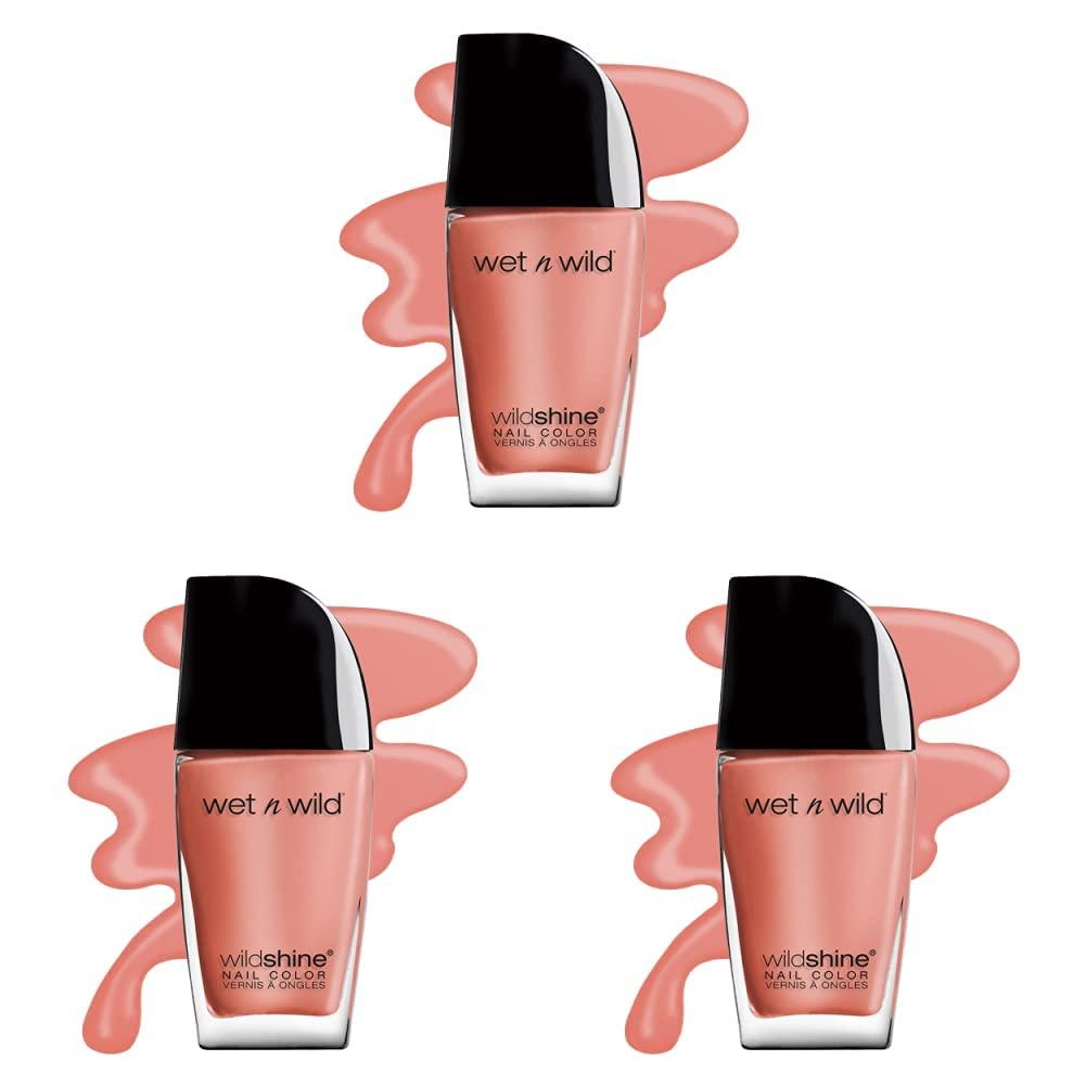 wet n wild Wild Shine Nail Polish, Clear Nail Protector(She Sells)