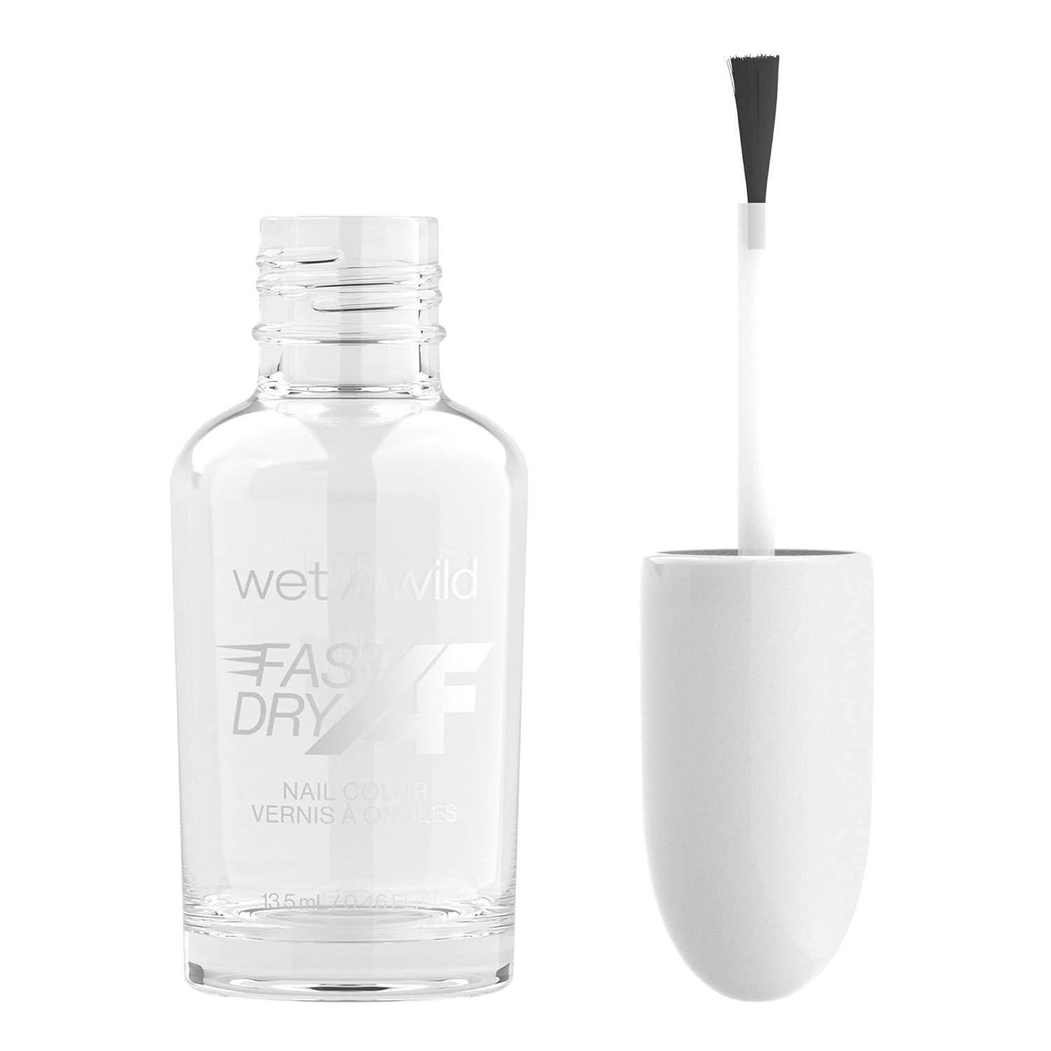 wet n wild Fast Dry AF Nail Polish, Quick 40 Second Dry Time, Long Lasting High-Shine – Red Light District(X-Ray Vision)