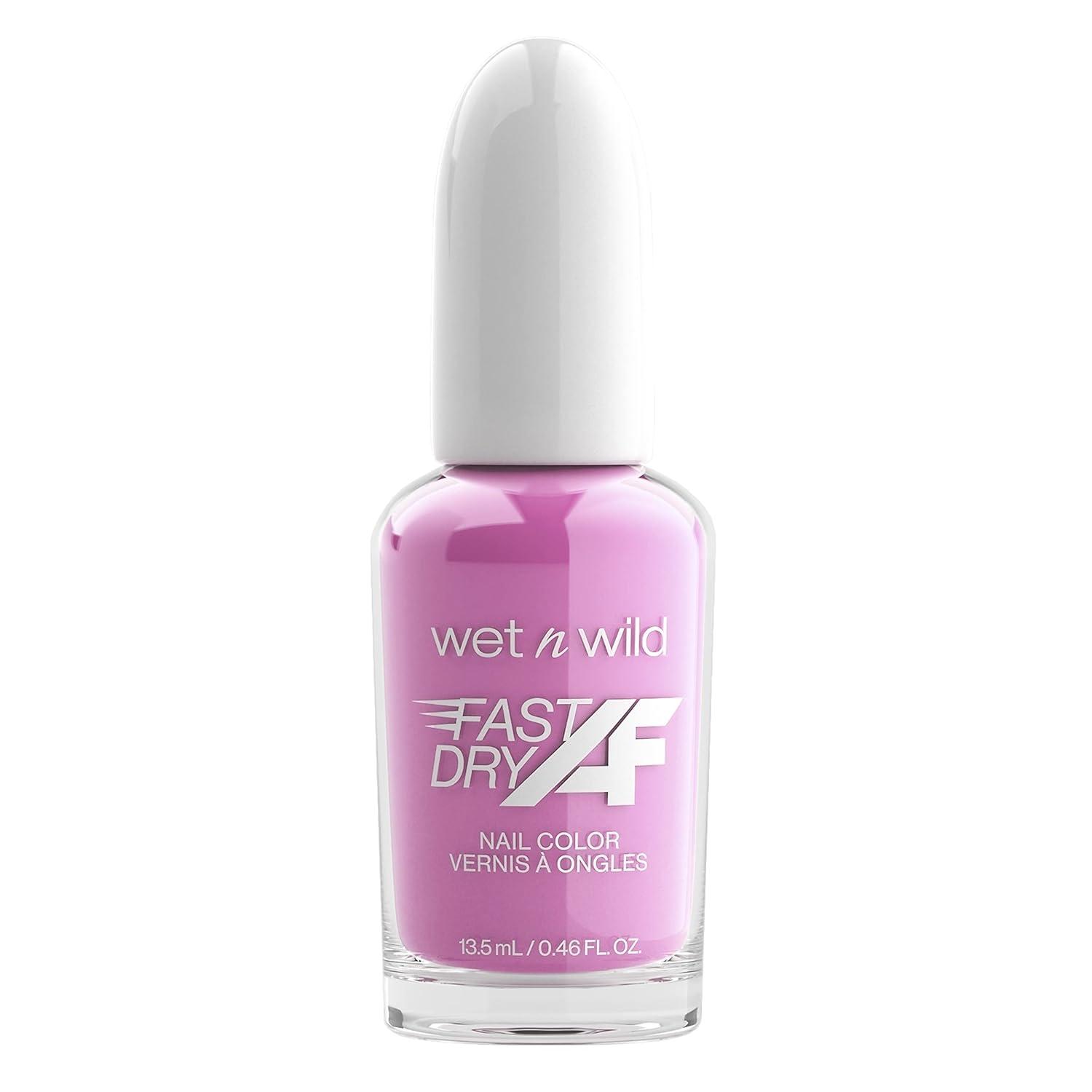 wet n wild Fast Dry AF Nail Polish, Quick 40 Second Dry Time, Long Lasting High-Shine – Red Light District(Heels On The Beach)