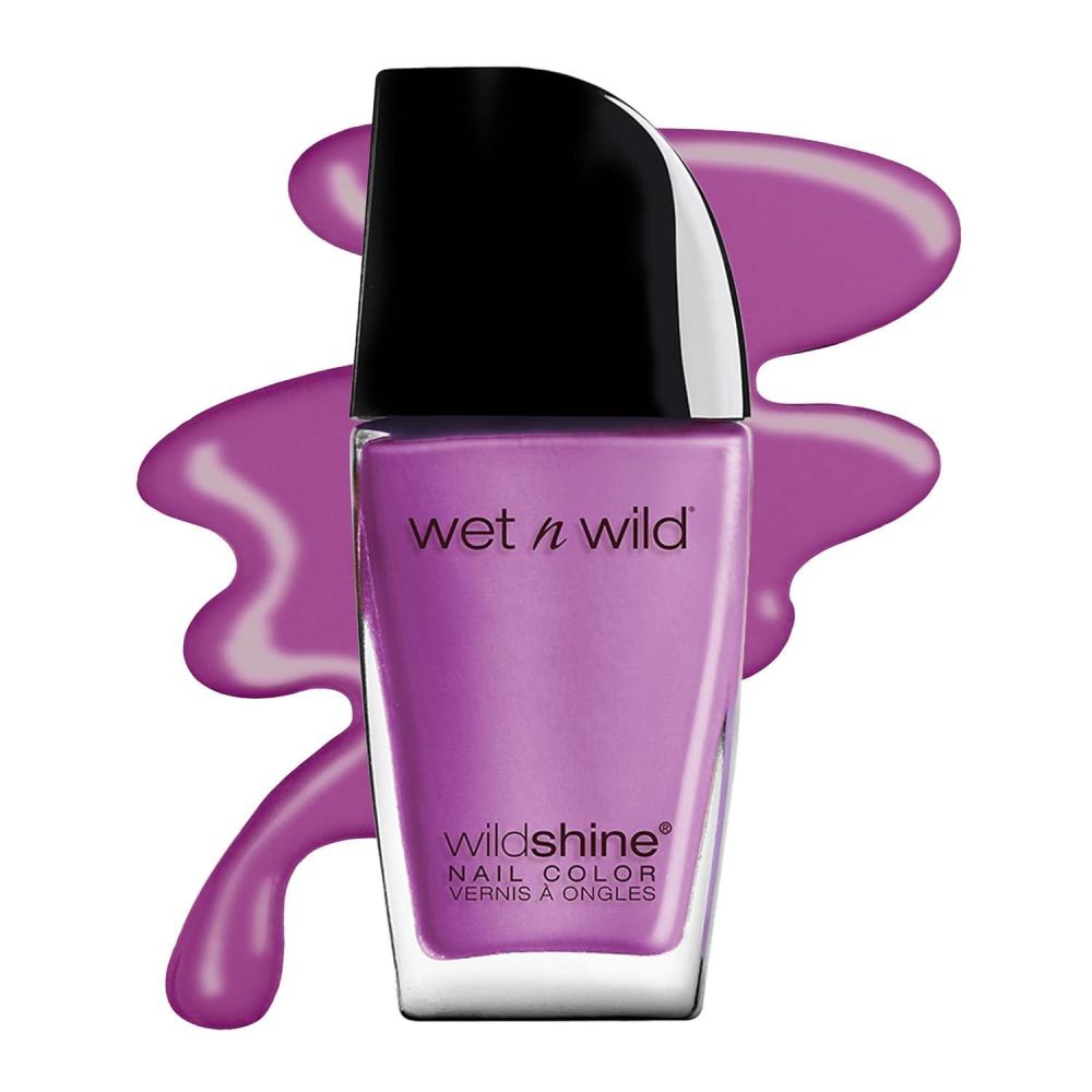 wet n wild Wild Shine Nail Polish, Clear Nail Protector(Who is Ultra Violet)